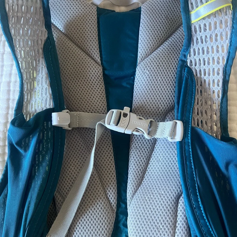 CamelBak Teal Hydration Backpack with Lime Accent